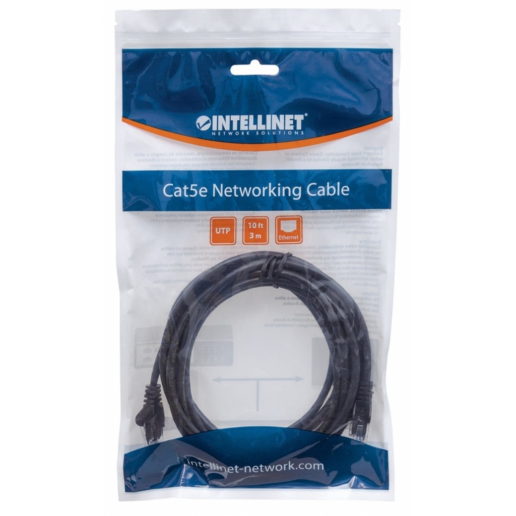 Cable Patch Cat6 UTP Intellinet 343350 RJ-45 Macho - RJ-45 Macho 5 Metros