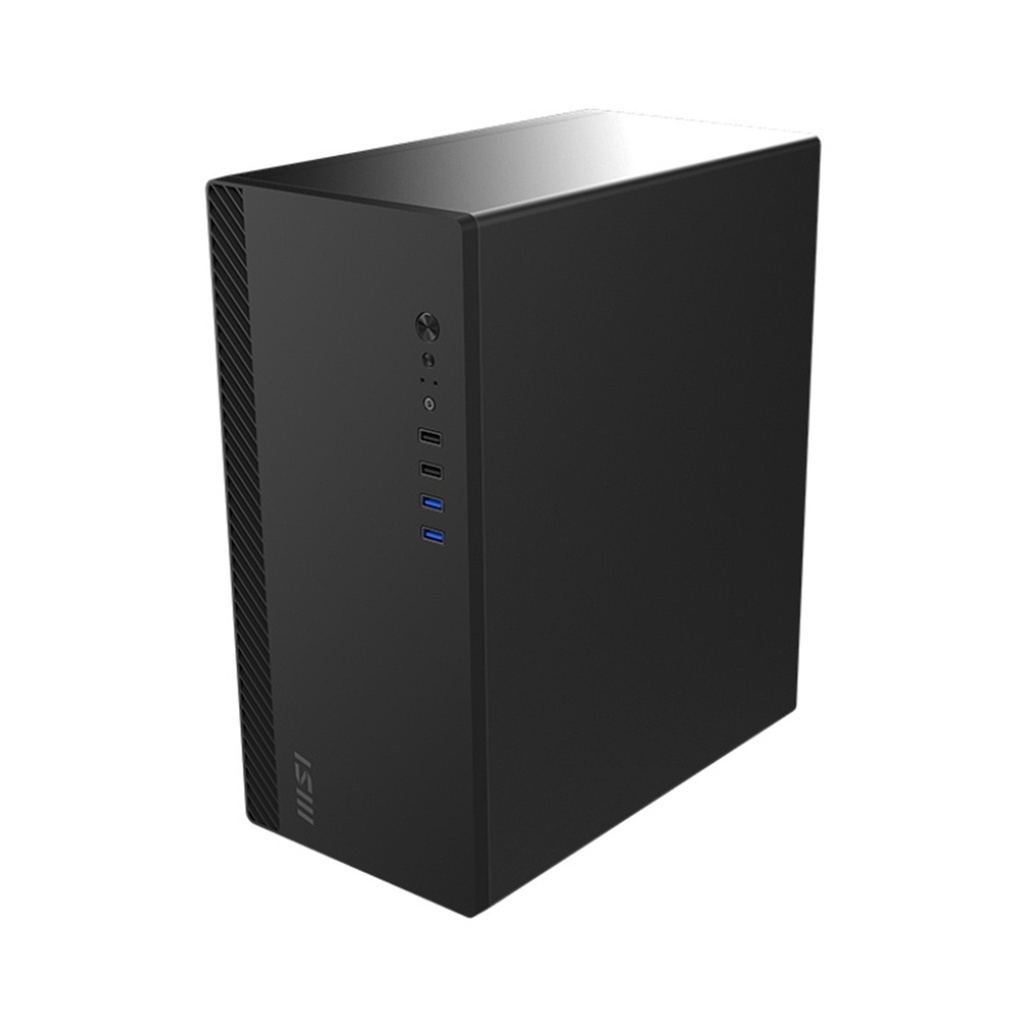 Gabinete MSI PRO SHIELD M100P Midi-Tower Micro-ATX/Mini-ITX USB 2.0/3.0 Sin Fuente 1 Ventilador Instalado