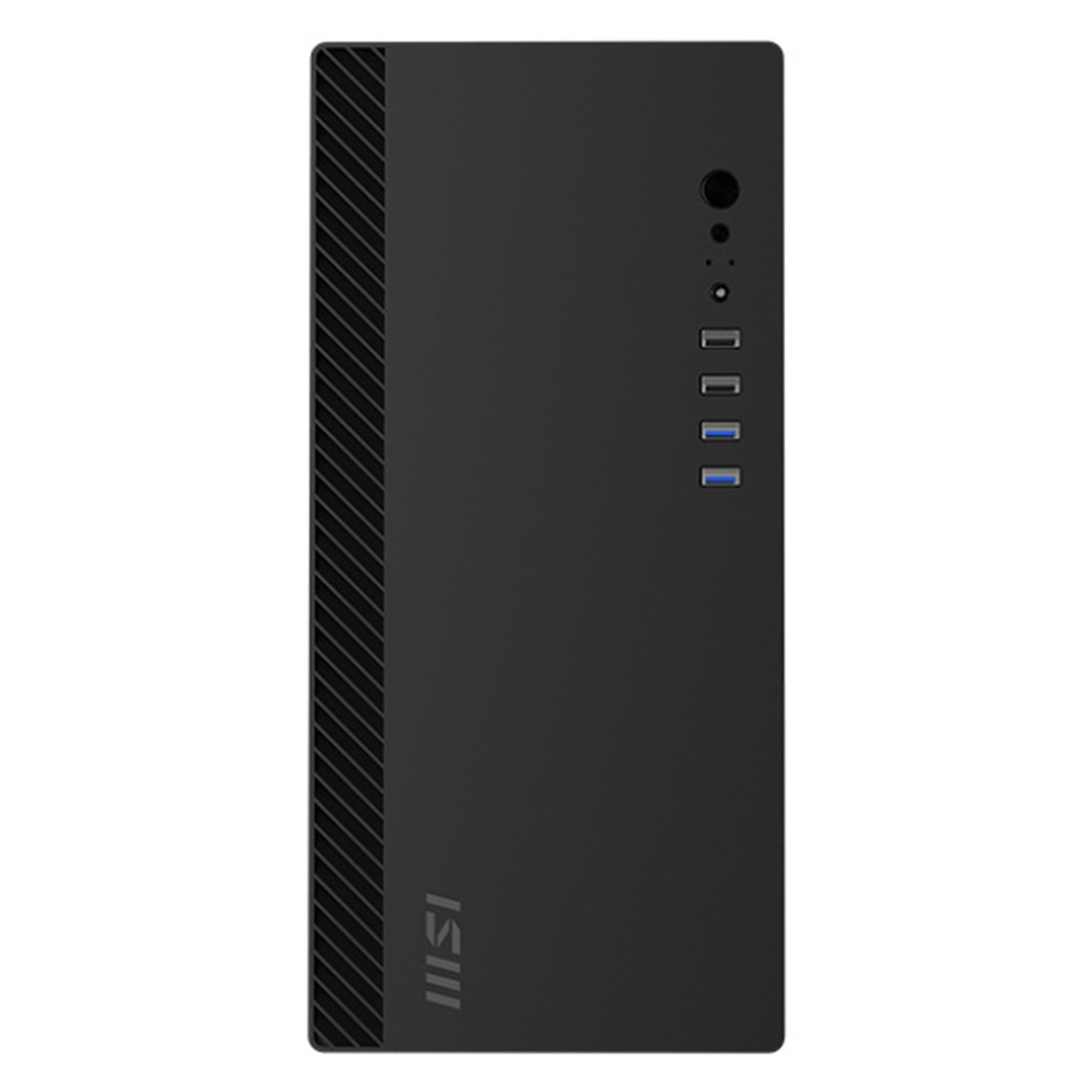 Gabinete MSI PRO SHIELD M100P Midi-Tower Micro-ATX/Mini-ITX USB 2.0/3.0 Sin Fuente 1 Ventilador Instalado