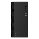 Gabinete MSI PRO SHIELD M100P Midi-Tower Micro-ATX/Mini-ITX USB 2.0/3.0 Sin Fuente 1 Ventilador Instalado