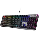 Teclado Mecánico Gamer MSI STRIKE 600 SILENT LED RGB Alámbrico USB Inglés