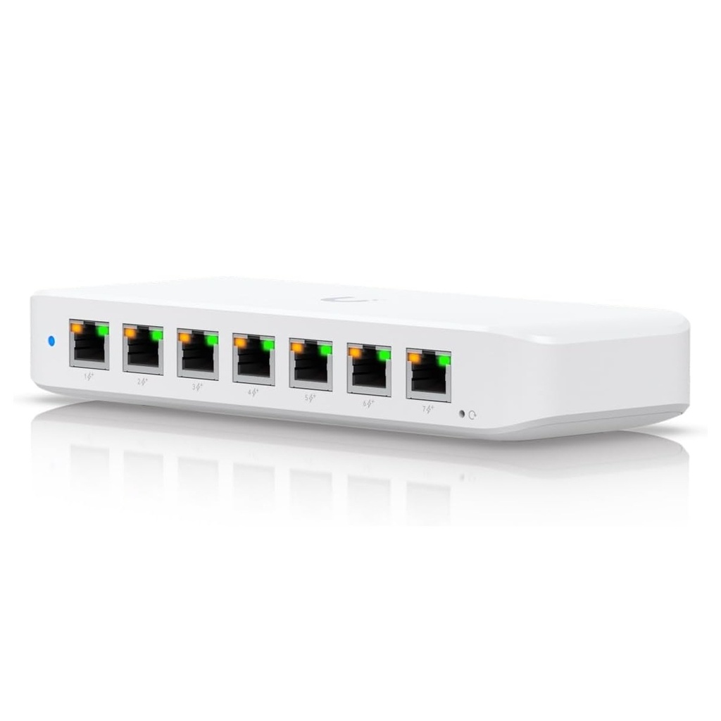 Switch Ubiquiti Networks Gigabit Ethernet UniFi Ultra 60W 8 Puertos PoE+ 10/100/1000 42W 16 Gbit/s 4000 Entradas Administrable