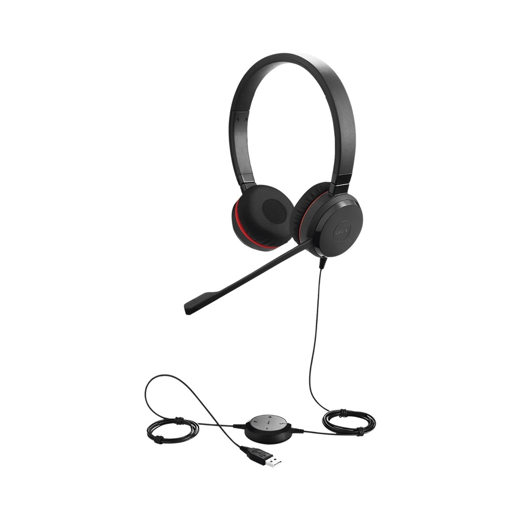 Audífonos con Micróno Jabra Evolve 30 II UC Stereo Alámbrico 3.5mm/USB