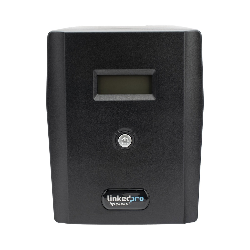 No Break Linkedpro LP1500LCD Línea Interactiva 900W 1500VA Entrada 81V - 145V Salida 120V 6 Contactos 