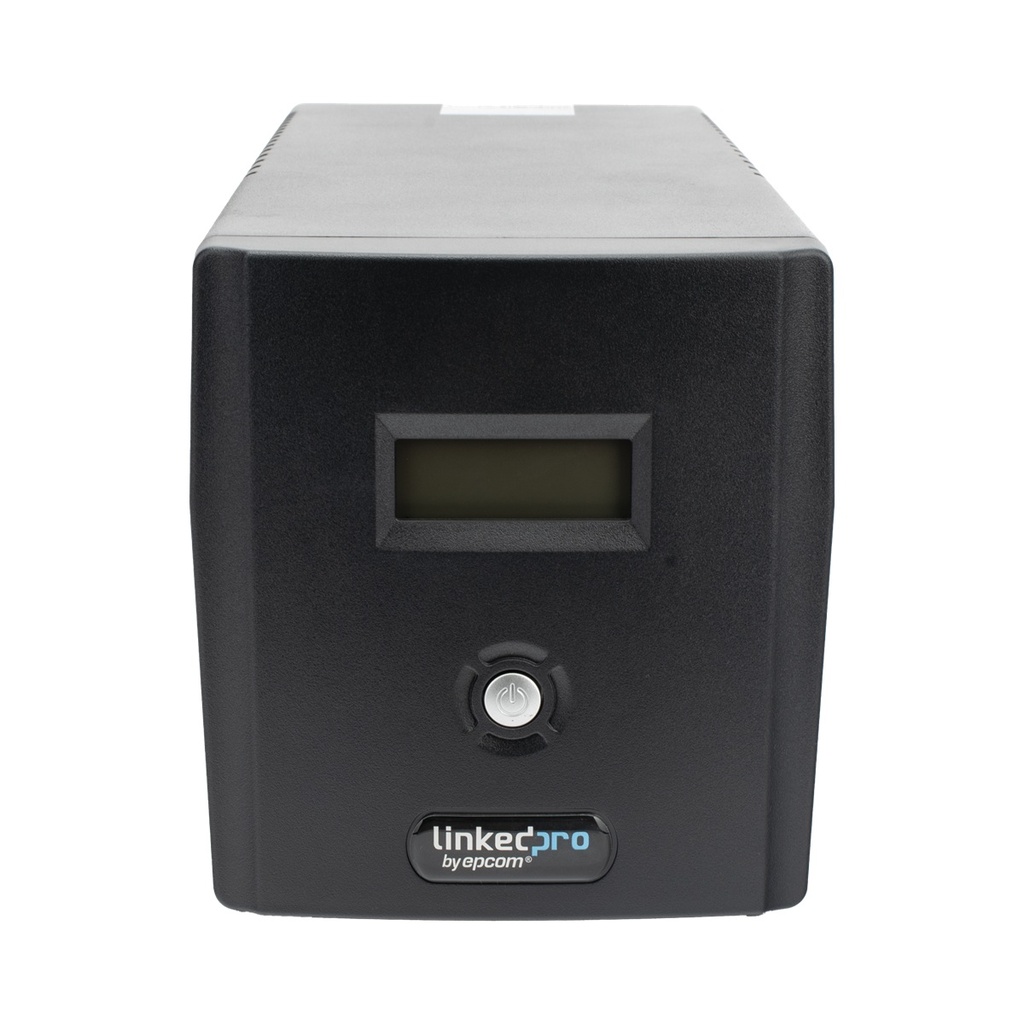 No Break Linkedpro LP1200LCD Línea Interactiva 720W 1200VA Entrada 81V - 145V Salida 120V 6 Contactos 