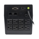 No Break Linkedpro LP1200LCD Línea Interactiva 720W 1200VA Entrada 81V - 145V Salida 120V 6 Contactos 