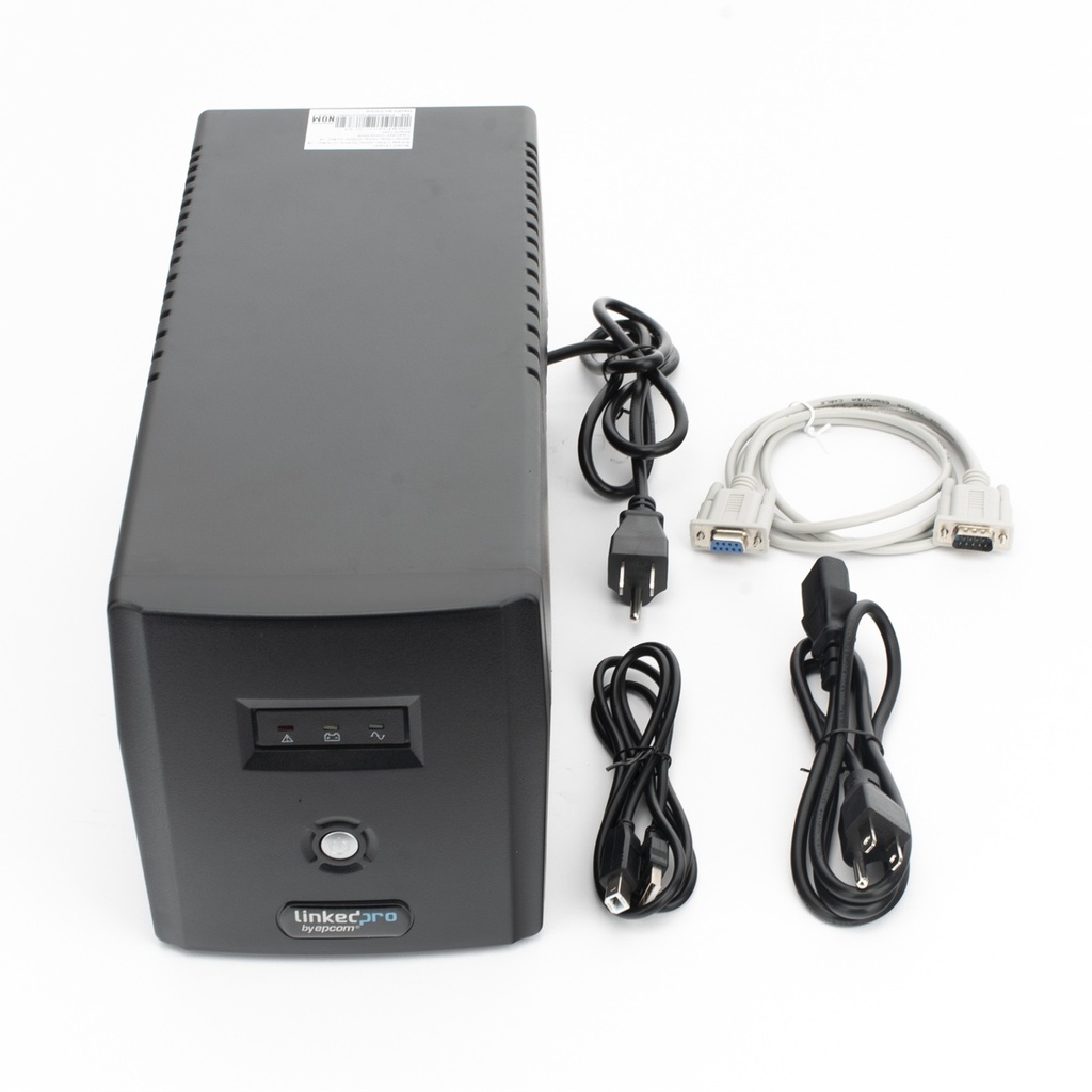 No Break LinkedPRO LP1000L Línea Interactiva 600W 1.000VA Entrada 81V - 145V Salida 110V - 120V 6 Salidas 