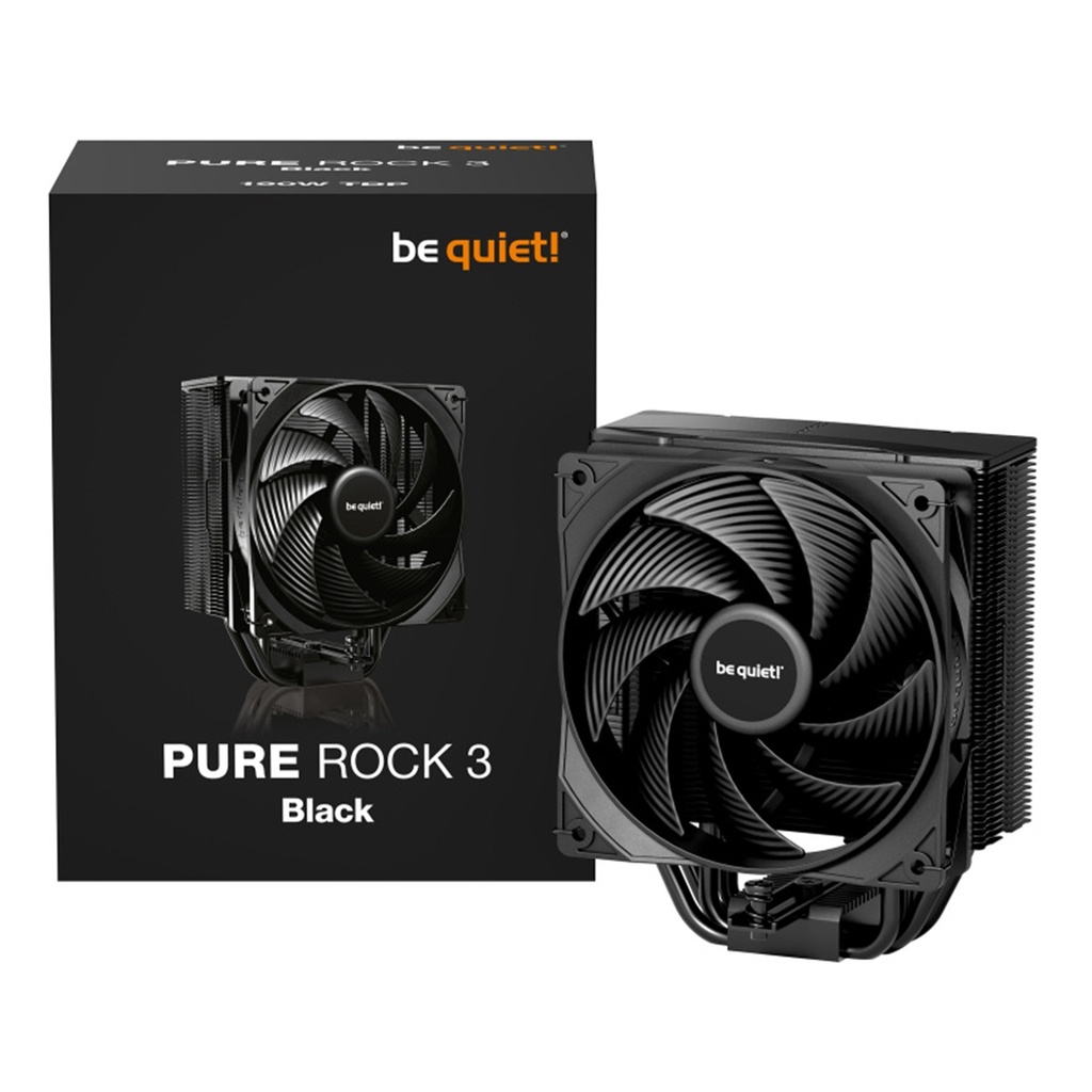 Disipador Para CPU be quiet! Pure Rock 3 120mm Hasta 2000RPM