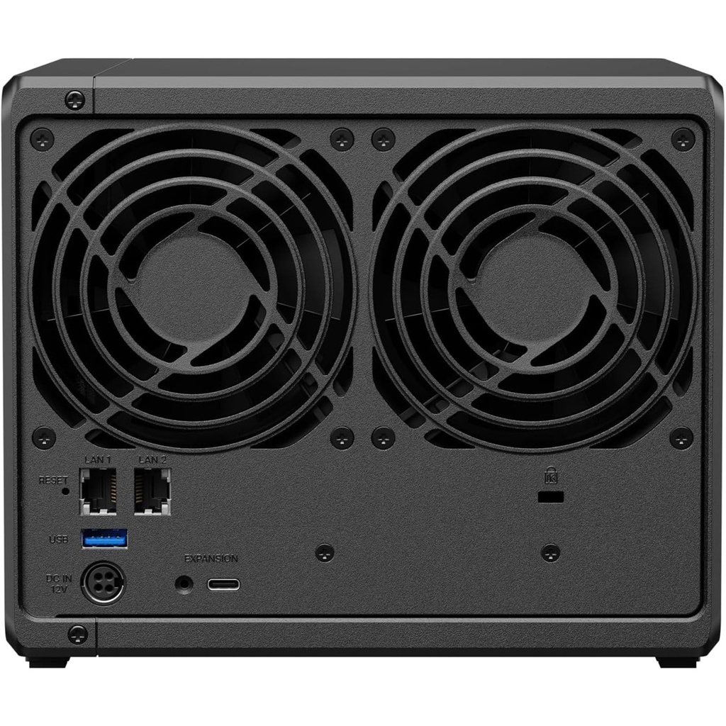 NAS 9 Bahías Synology DiskStation DS925+ AMD Ryzen Embedded V1500B 4GB RAM M.2 SATA III máx 180TB 