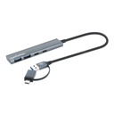 Docking Station Manhattan 181075 USB C/USB A - USB A 3.1 USB C 5 Gbit/s