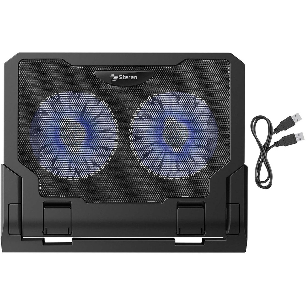 Base Enfriadora Steren COM-098 Para Laptop 17'' 2 Ventiladores