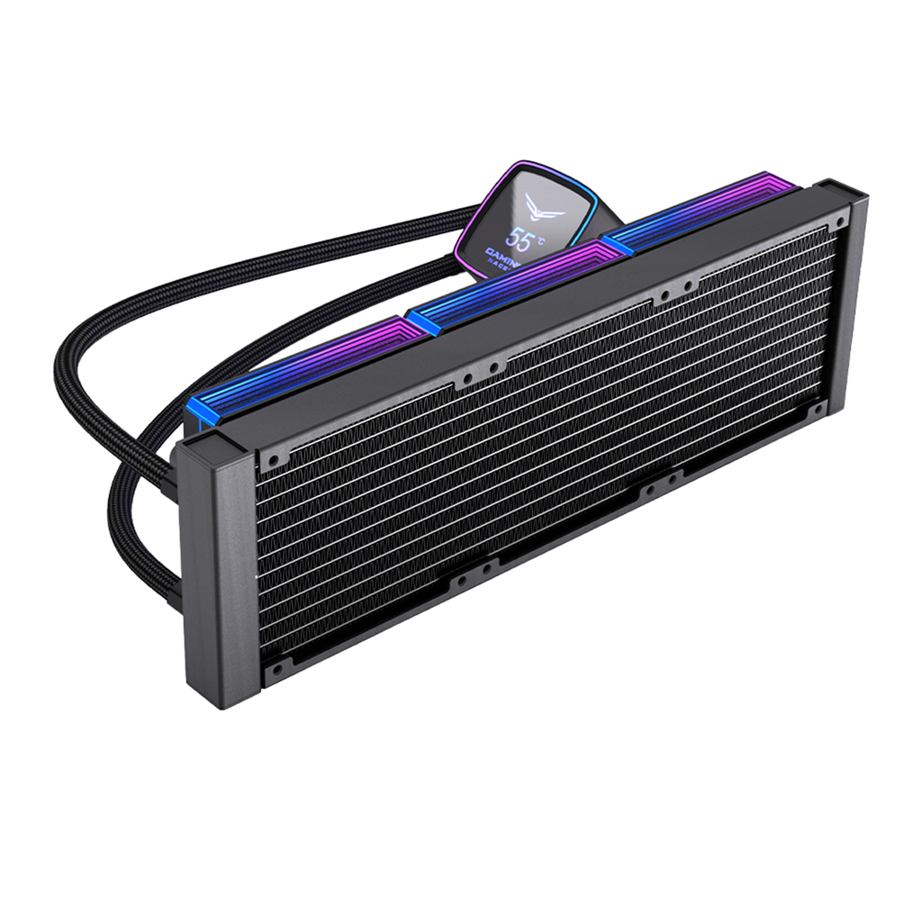 Enfriamiento Líquido Para CPU Naceb NA-0656N Boreal 3x 120mm Hasta 1800RPM