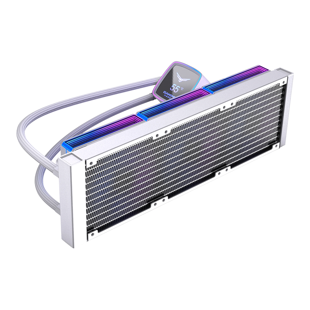 Enfriamiento Líquido Para CPU Naceb NA-0656B Boreal 3x120mm Hasta 1800RPM 