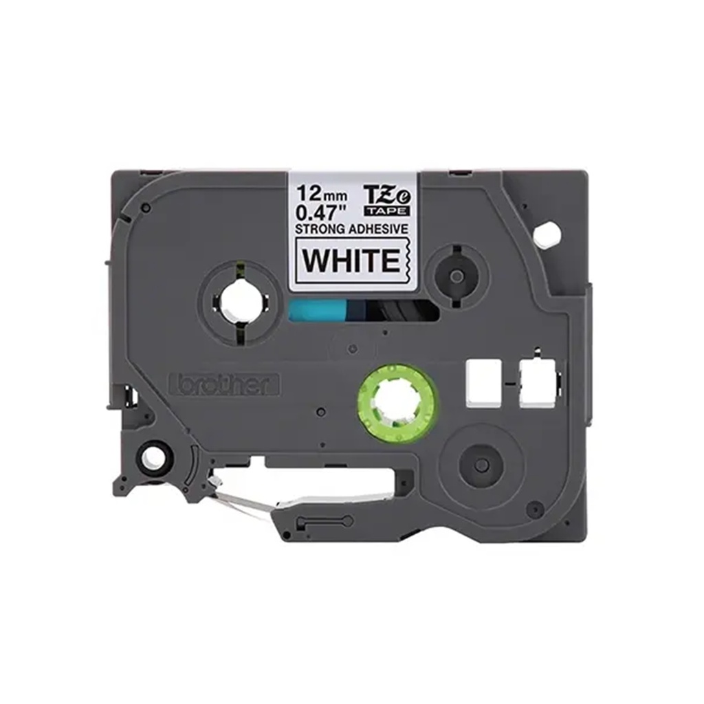 Cinta brother tzes231g laminada súper adhesiva texto negro