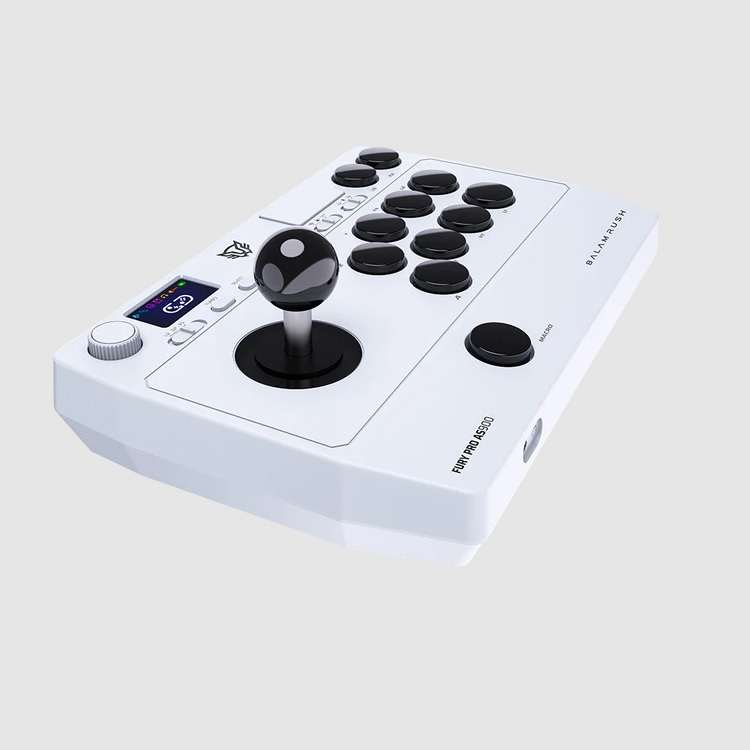 Control arcade balam rush fury pro as900 / bt 5.0 + alambrico blanco