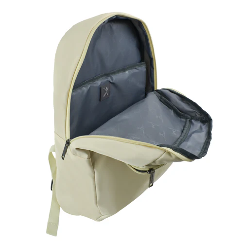 Mochila perfect choice  ethereal para laptop 14  color  beige