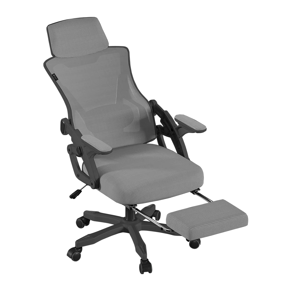 Silla power rush mesh  balam rush silla gamer - color marco negro malla gris. br-944199
