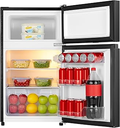 Frigobar hisense 3.1pies 2 puertas negro