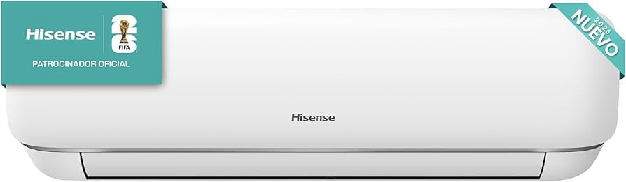 Minisplit hisense 2 toneladas acr242kg 230v estandar. solo frio. color blanco. -