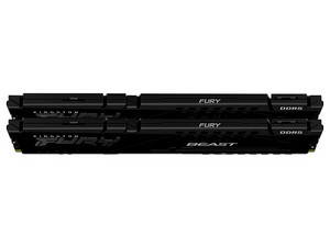 Memoria dimm ddr5 kingston kf552c40bbk2-32 32gb 2x16gb 5200mhz fury beast black