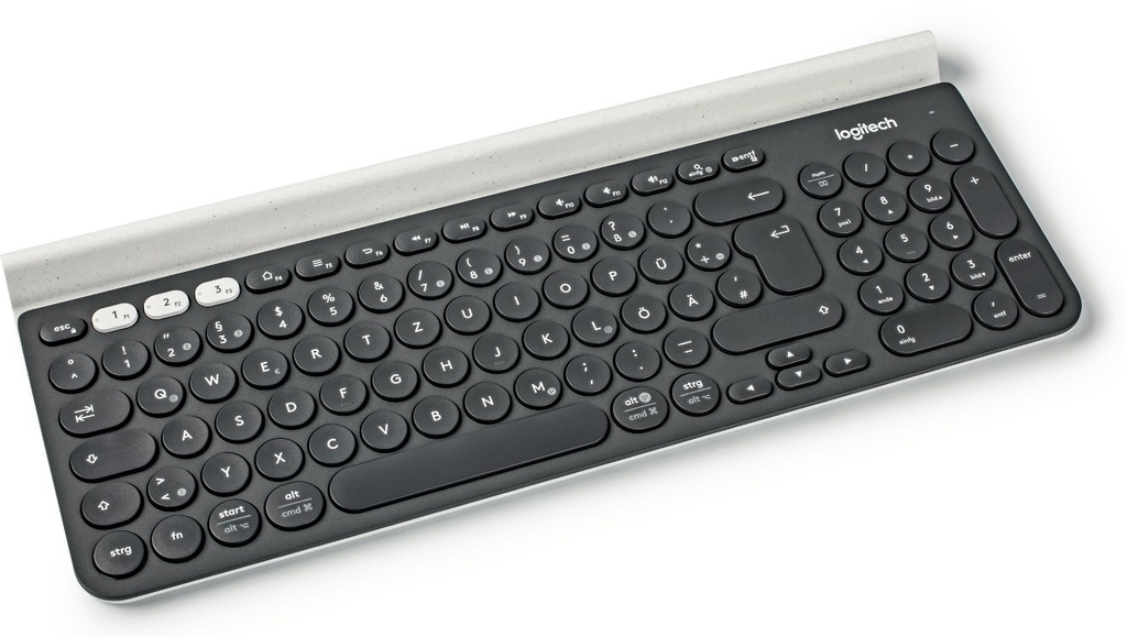 Teclado logitech k780 multidispositivo inalambrico receptor usb unifying (español) negro