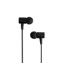 Vorago Audífonos Intrauriculares Con Micrófono EP-305 Alámbrico 1.2 Metros USB-C Negro