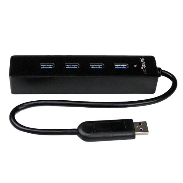Hub StarTech USB A 3.0 Macho - 4x USB A 3.0 Hembra 5000 Mbit/s 15cm