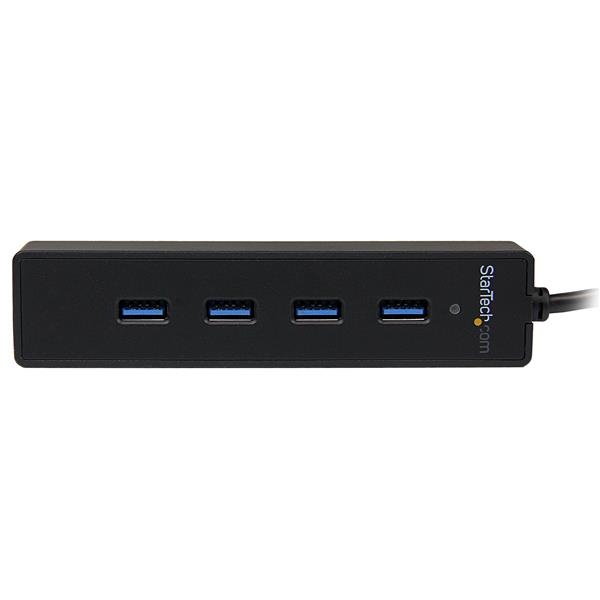 Hub StarTech USB A 3.0 Macho - 4x USB A 3.0 Hembra 5000 Mbit/s 15cm