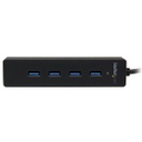 Hub StarTech USB A 3.0 Macho - 4x USB A 3.0 Hembra 5000 Mbit/s 15cm