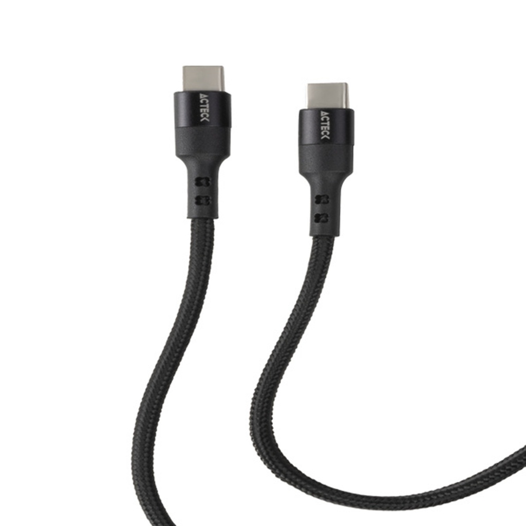 Cable USB C Acteck AC-934855 USB C Macho - USB C Macho 1.8 Metros