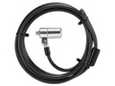 Cable de seguridad targus asp45gl defcon t-lock keyed cable lock color negro