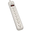 Tripp Lite STRIKER Supresor de Picos / Sobretension, 1080 Joules, 7 Contactos (Capacidad para 1 Transformador), Cable de 1.83 m
