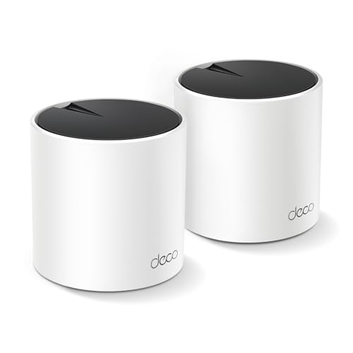 Router TP-Link Con Sistema De Red Wi-Fi En Malla AX3000 Deco X55 2402 Mbit/s 2.4/5GHz 4 Antenas Internas 3x RJ-45 2 Piezas