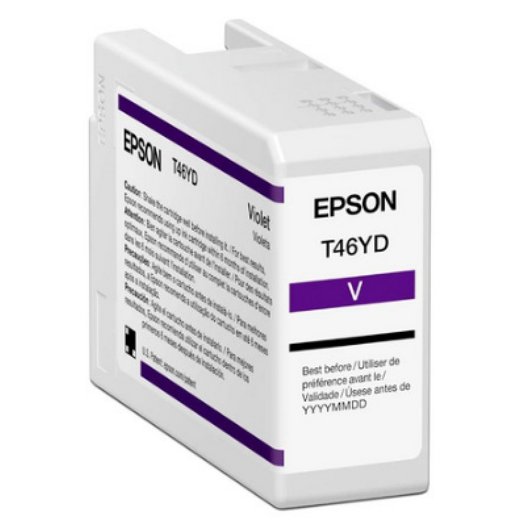 Cartucho De Tinta Epson UltraChrome Pro10 T46Y Violeta 50ml 