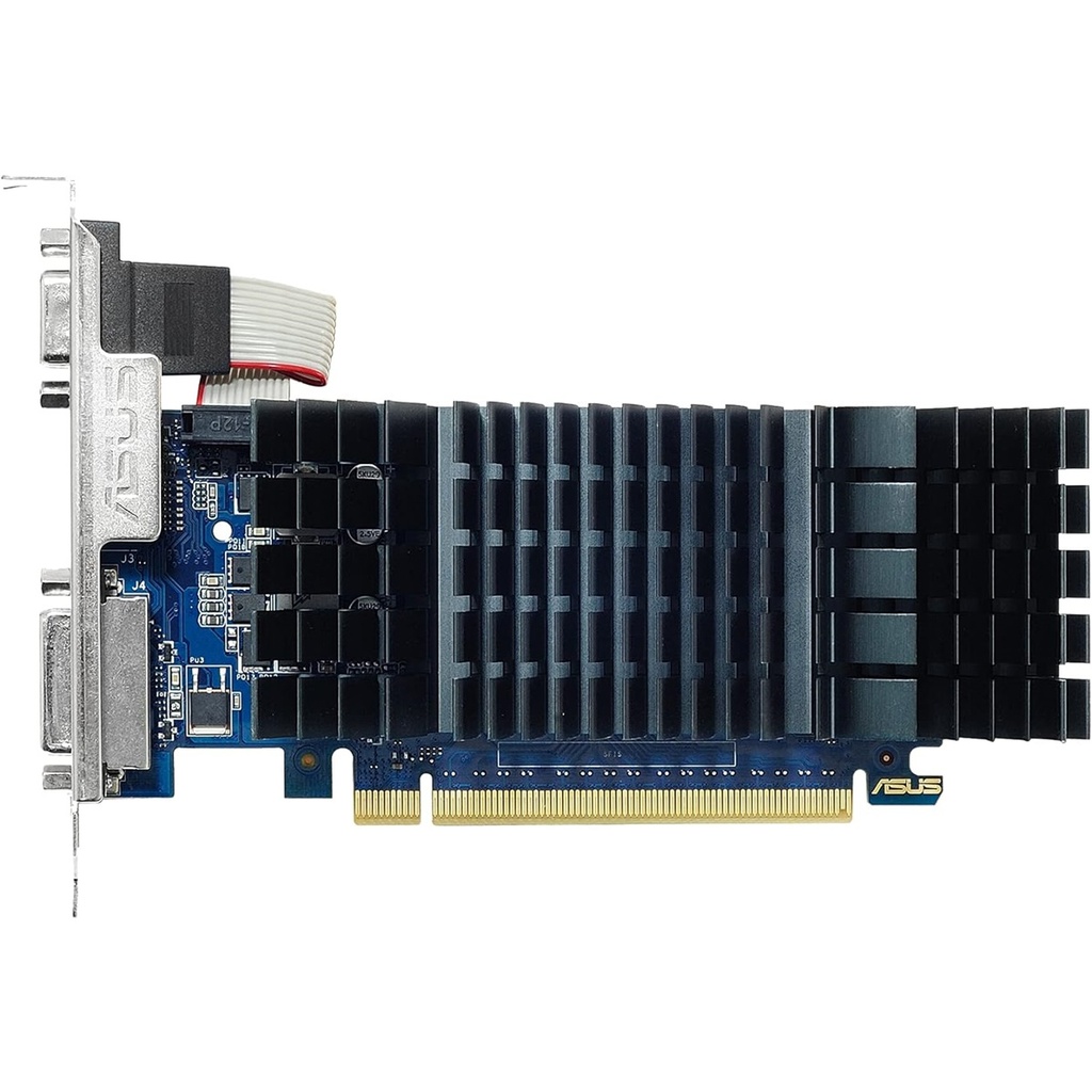 Tarjeta de Video Asus Silent GeForce GT730 2GB Low Profile GDDR5 PCIe 2.0 1xHDMI 1xDVI-D 1xDP