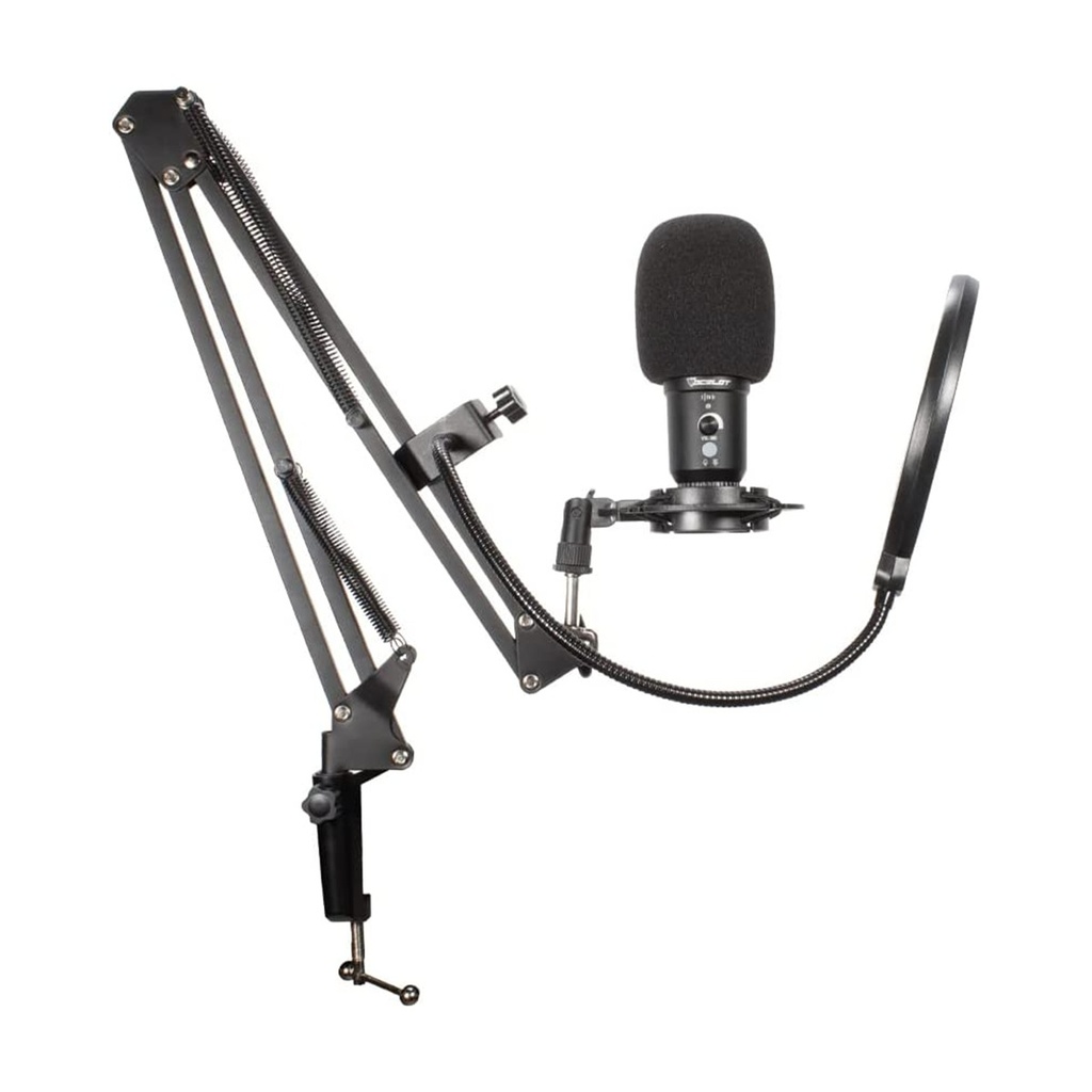 Gaming Micrófono Para Streaming Ocelot OGMIC-03 Alámbrico USB A