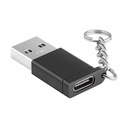 Adaptador USB Tipo Llavero Steren USB A Macho - USB C Hembra