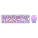 Kit De Teclado Y Mouse Acteck Creator Chic Colors MK475 Inalámbrico USB Español