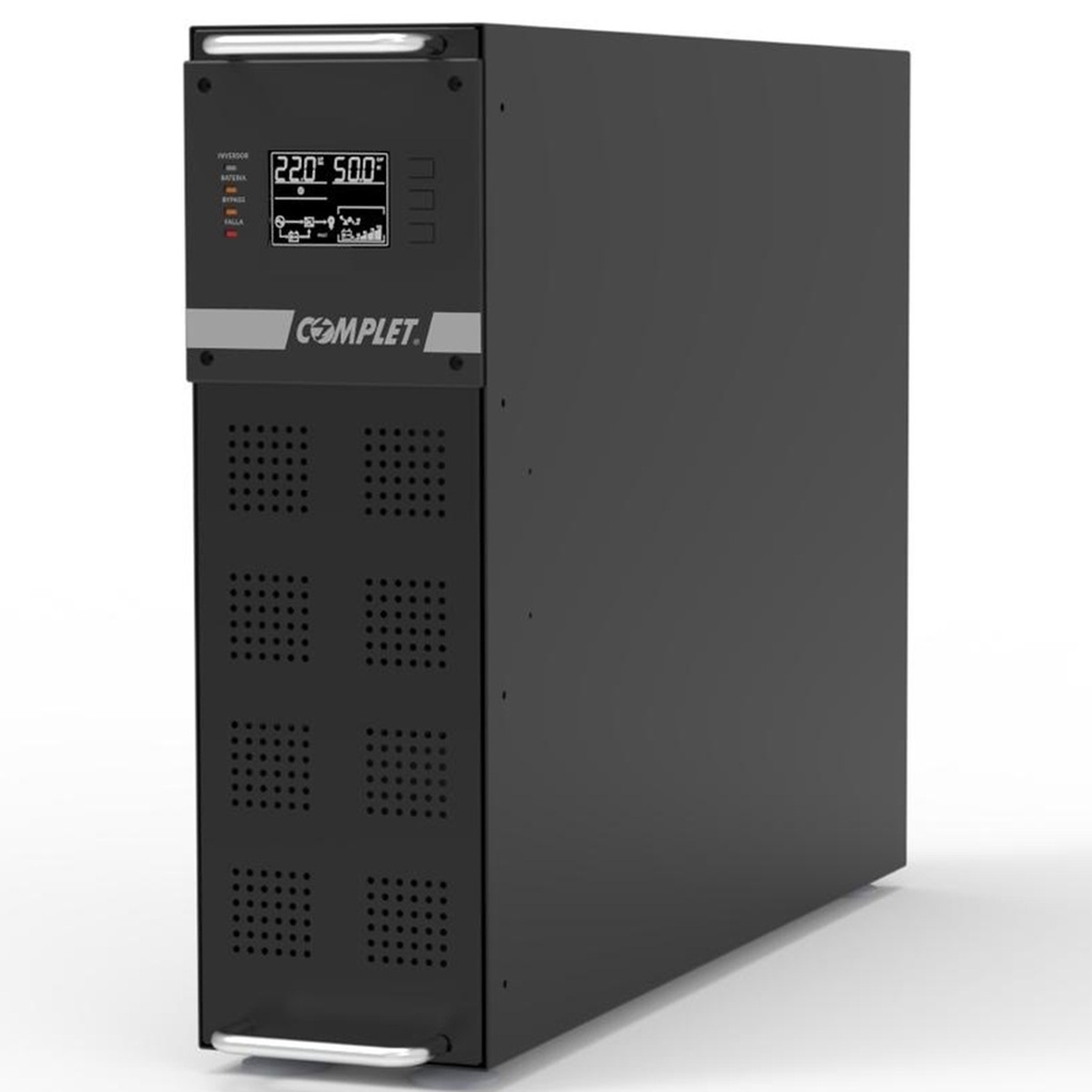 No Break Complet 3KT120M Doble Conversión 3000W 3000VA Entrada 90-140V Salida 100-127V 8 Contactos