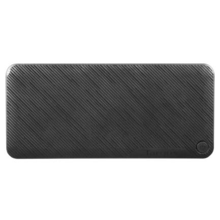 Dock targus universal usb-c dual 4k 100w color negro