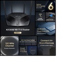 Router wi-fi 6 de doble banda ax3000 / mr80x
