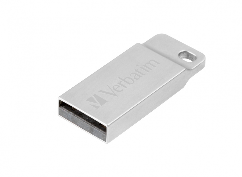 Memoria usb verbatim metal executive flash 32 gb color plata