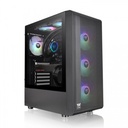 Gabinete thermaltake s200 tg argb midi tower, pc, soporta atx, micro atx, mini-itx, , ventana cristal templado, usb 3.0, ventx3 