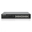 Switch Intellinet Gigabit Ethernet 561815 16 Puertos 10/100/1000Mbps 32 Gbit/s 8.192 Entradas No Administrable 