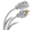Extensión steren polarizada 15m 1 contacto 3x16 awg uso rudo color gris