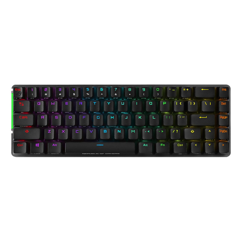 Teclado asus m601 rog falchion nx/nxbn/us mecanico inalambrico rgb compacto 65%