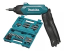 Atornillador Reversible (Broquero 1/4) de 220 RPM con Cargador USB (Incluye 81 Puntas).