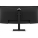Monitor hp p34hc g4 34" curvo wqhd resolución 3440x1440 panel va vga/hdmi