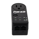Protector de voltaje forza zion-2k10n 120v 900j 1-nema 50/60hz color negro