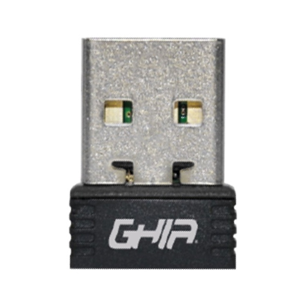 Adaptador de Red Ghia USB GNW-U1 Inalámbrico 2.4GHz